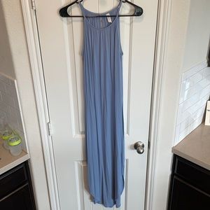 Light blue maxi dress